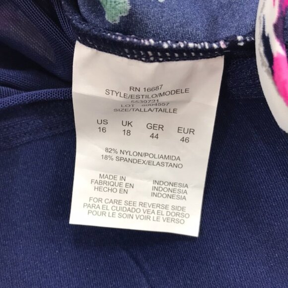 Swim Solutions Status Off-the-Shoulder Swim Top - Picture 8 of 8